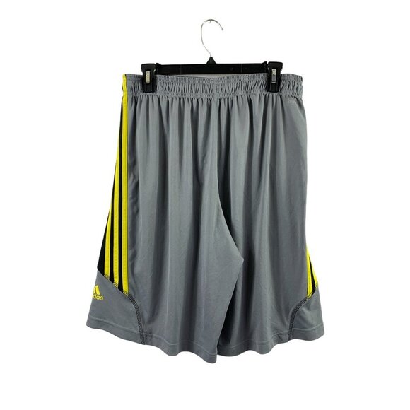 Adidas Men's Grey Basketball Shorts - Picture 2 of 5
